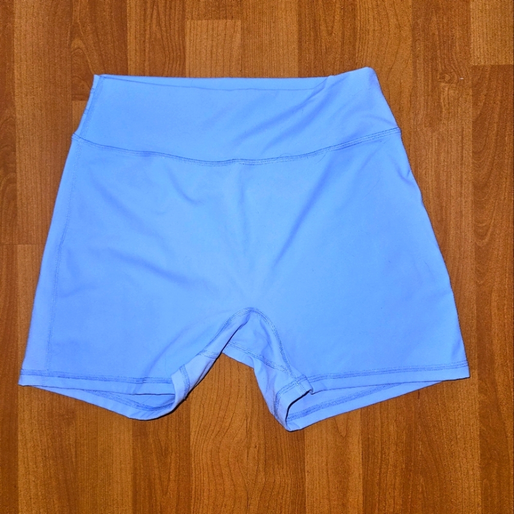 Buffbunny 4-inch Legacy Shorts Size Large in Rainwater Blue
